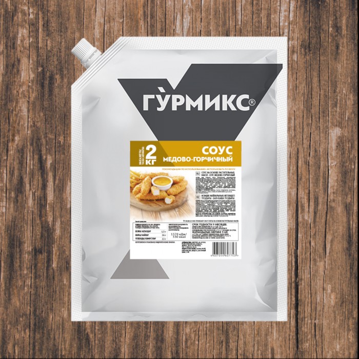 Соус Медово-горчичный Гурмикс