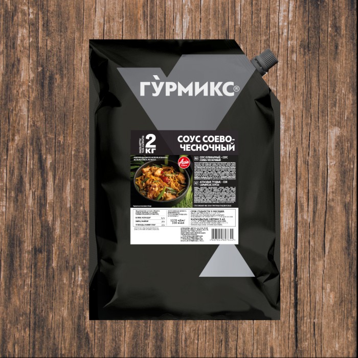 Соус Соево-чесночный Гурмикс